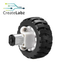 Mini Rubber Tire / Wheel for N20 Motor