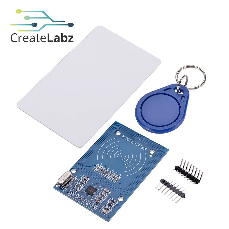 Mfrc522 Rfid Module Digikey RC522 RFID Kit MFRC522 13.56 Mhz With S50 Tag/card – CreateLabz Store