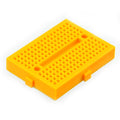 Mini Breadboard Solderless 170 tie-points 35x47x8.5 mm (Options: white, blue, green, yellow, transparent)