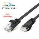 UTP Ethernet Flat Cable CAT6 RJ45 Patch LAN Cable ( option: 2m / 0.25m )