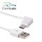 USB 3.0 Type C Male Right Angle to Type A Male Cable Adapter, 25cm