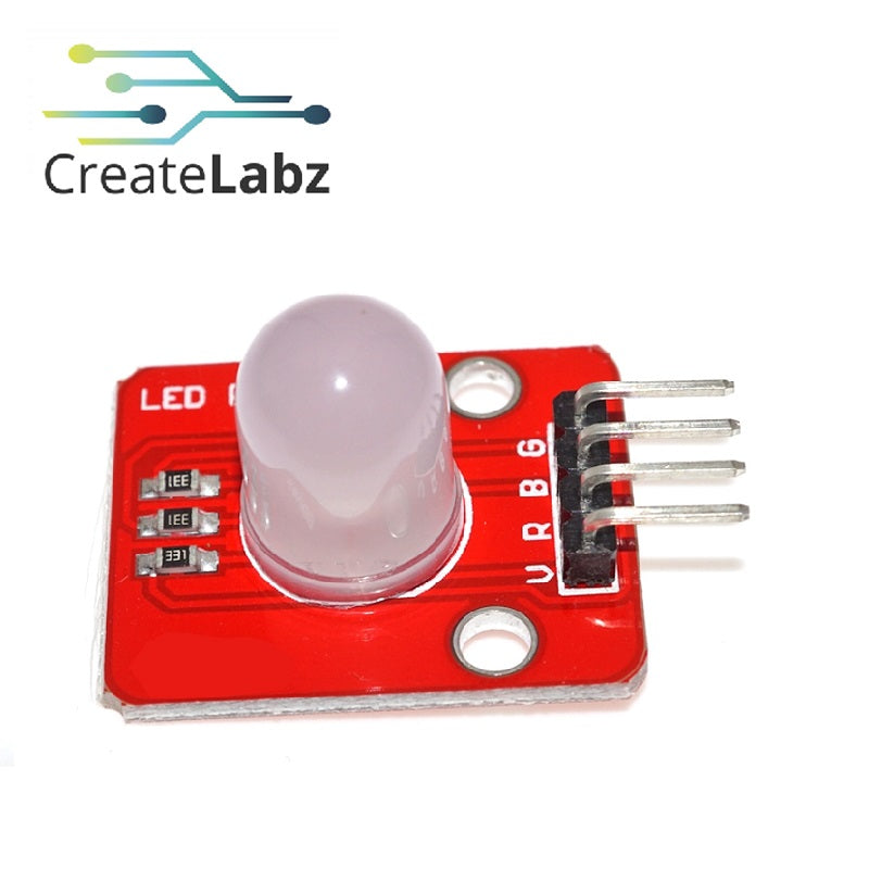 Rgb Led Module For Arduino RGB LED Module 10mm for Arduino – CreateLabz Store