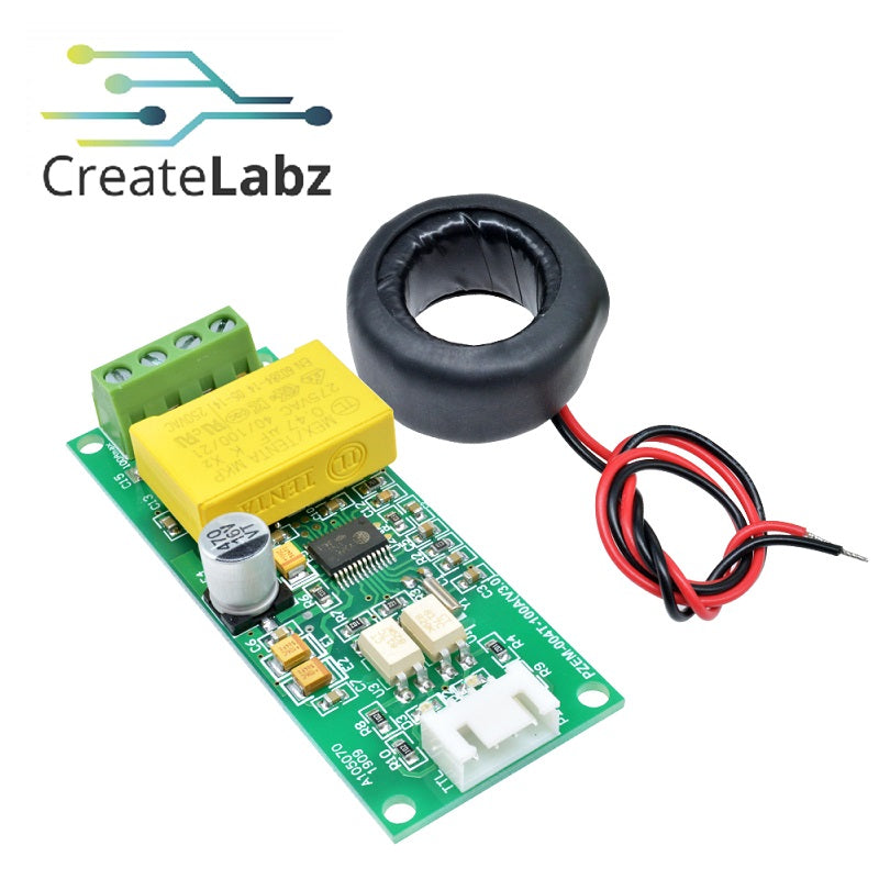 Peacefair PZEM-004T Energy Meter, Power Monitor module, 100A AC v3.0 ...