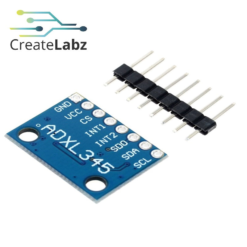 Accelerometer Input Module ADXL345 3-Axis Accelerometer Module I2C/SPI – CreateLabz Store
