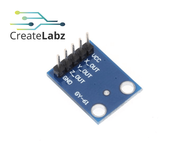 35366 Accel Module ADXL335 3-Axis Accelerometer Module Analog Output – CreateLabz Store