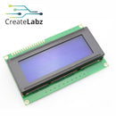 LCD display 20x4 (4 rows 20 columns),HD44780 OPTIONS: yellow-green /  blue