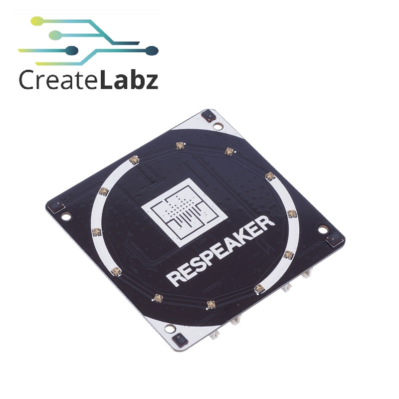 ReSpeaker 4-Mic Array (For Raspberrry Pi) – CreateLabz Store