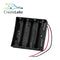 4x 18650 Battery holder/case plastic (for 3.7V Li-Ion battery)