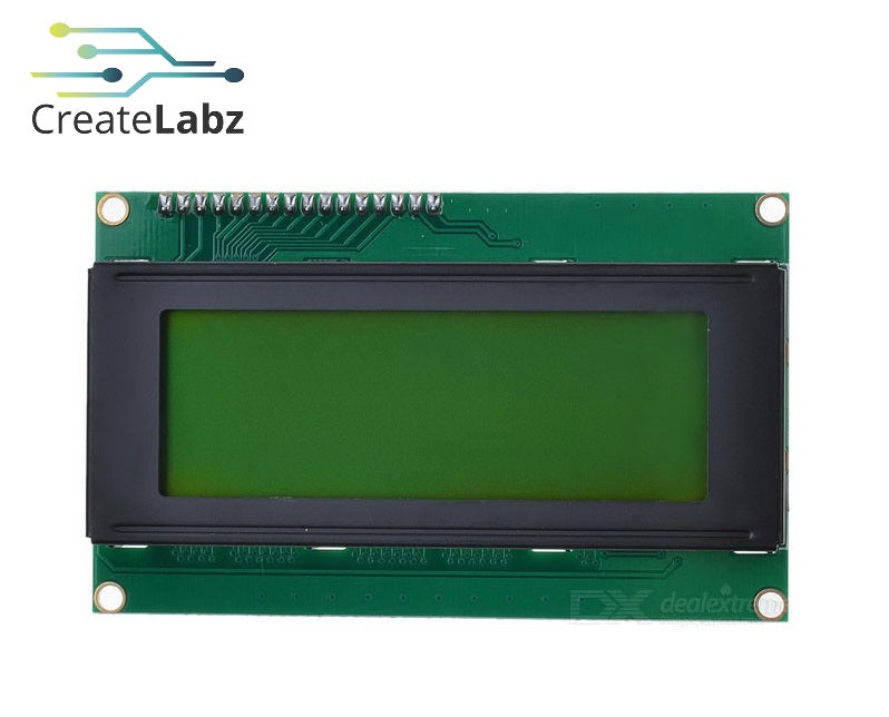 LCD module yellow-green/blue screen IIC/I2C 20x4 LCD