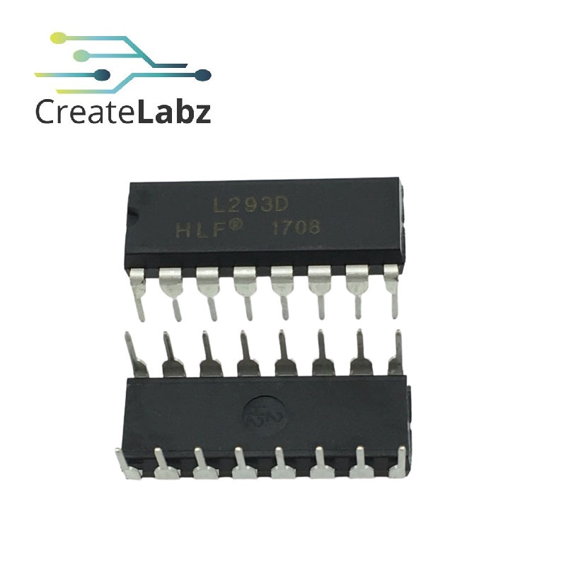 L293D Motor Driver, Integrated Circuit